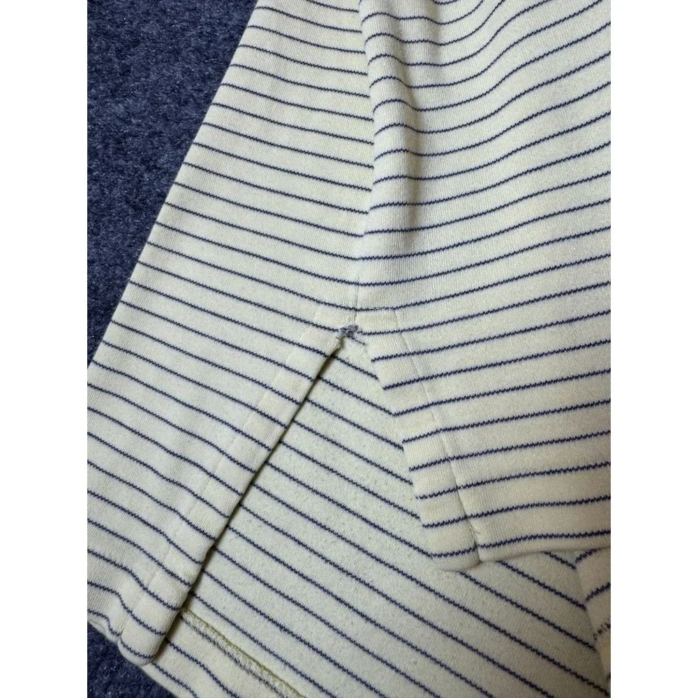 Polo Ralph Lauren Polo Shirt Mens‎ XXL Yellow/Navy Striped Short Sleeve Casual
